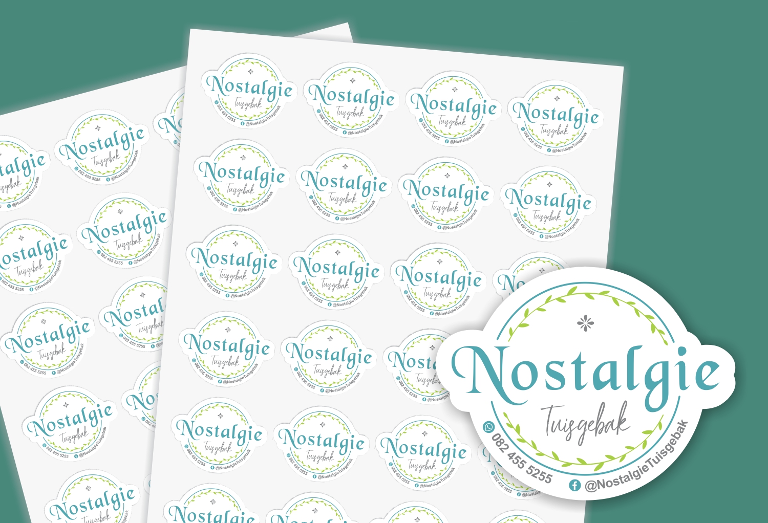 Nostalgie stickers